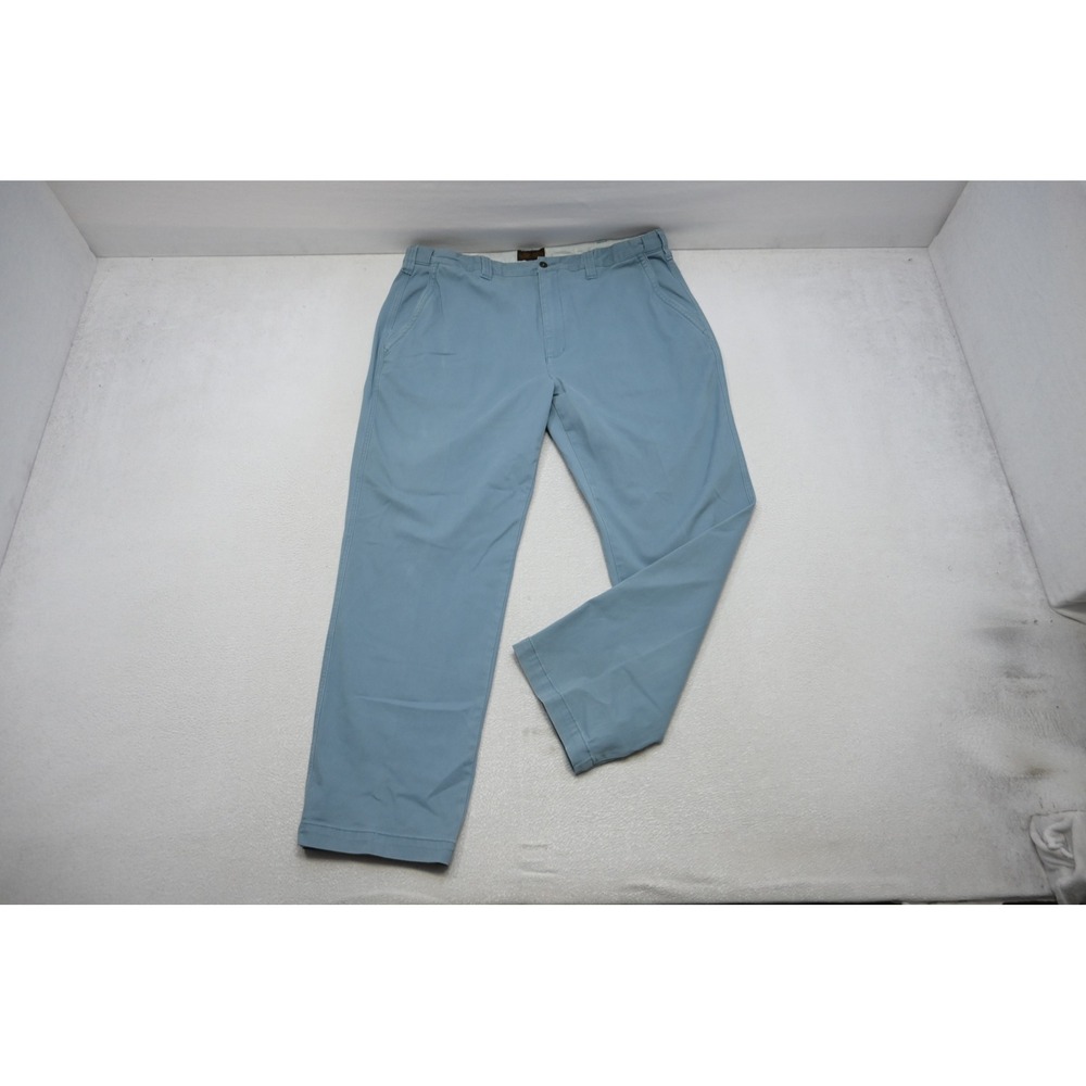 The Territory Ahead Chino Pants Mens 42x30 Blue Cotton Stretch Casual Excellent
